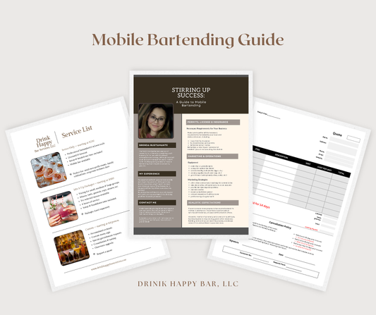 Mobile Bar Start Up Guide